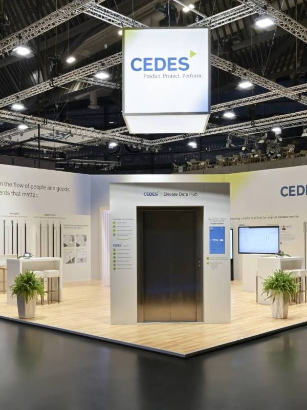 Cedes Messestand