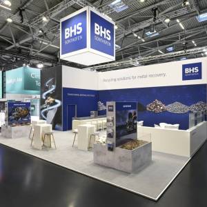 BHS Sonthofen Messestand auf der IFAT 2026 | umgesetzt von Rappenglitz