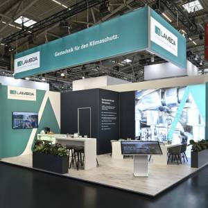 LAMBDA Messestand umgesetzt von Rappenglitz
