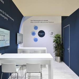 Blueworld GmbH Messestand umgesetzt von Rappenglitz