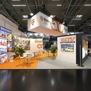 Bollegraaf Recycling Solutions Messestand umgesetzt von Rappenglitz