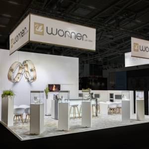 Messestand Wörner

