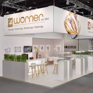 Messestand Wörner