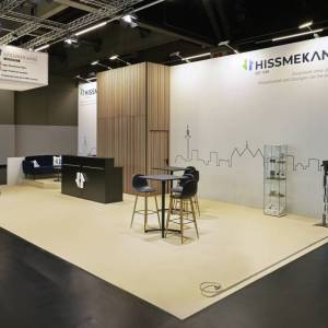 Hissmekano Messestand umgesetzt von Rappenglitz