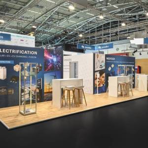 Knowles Messestand Electronica 2024