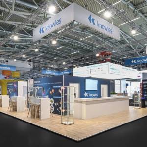 Knowles Messestand Electronica 2024