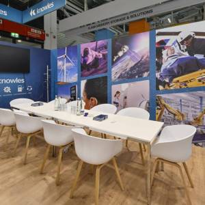 Knowles Messestand Electronica 2024
