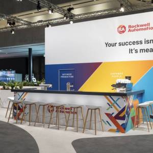 Messestand Rockwell