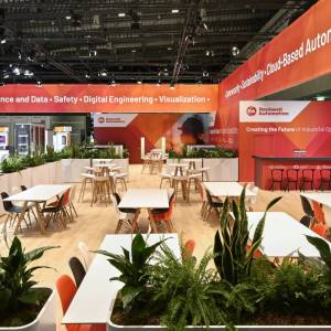 Rockwell Messestand umgesetzt von Rappenglitz