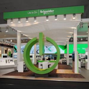 Messestand Schneider Electics