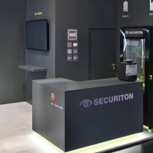 SECURITON Deutschland Messestand umgesetzt von Rappenglitz