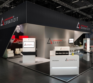 Messestand Cutting Solutin by Ceratizit