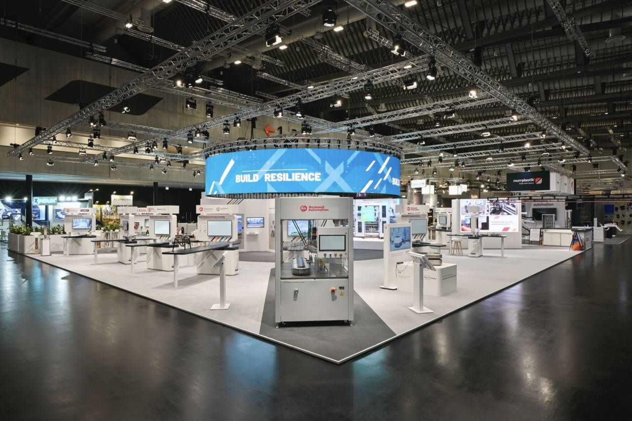 Messestand Rockwell