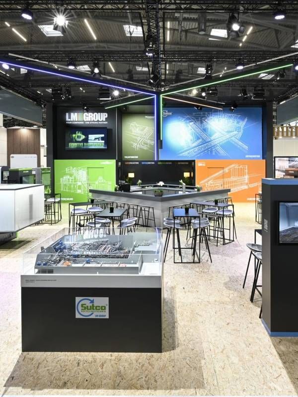 LM Group Messestand