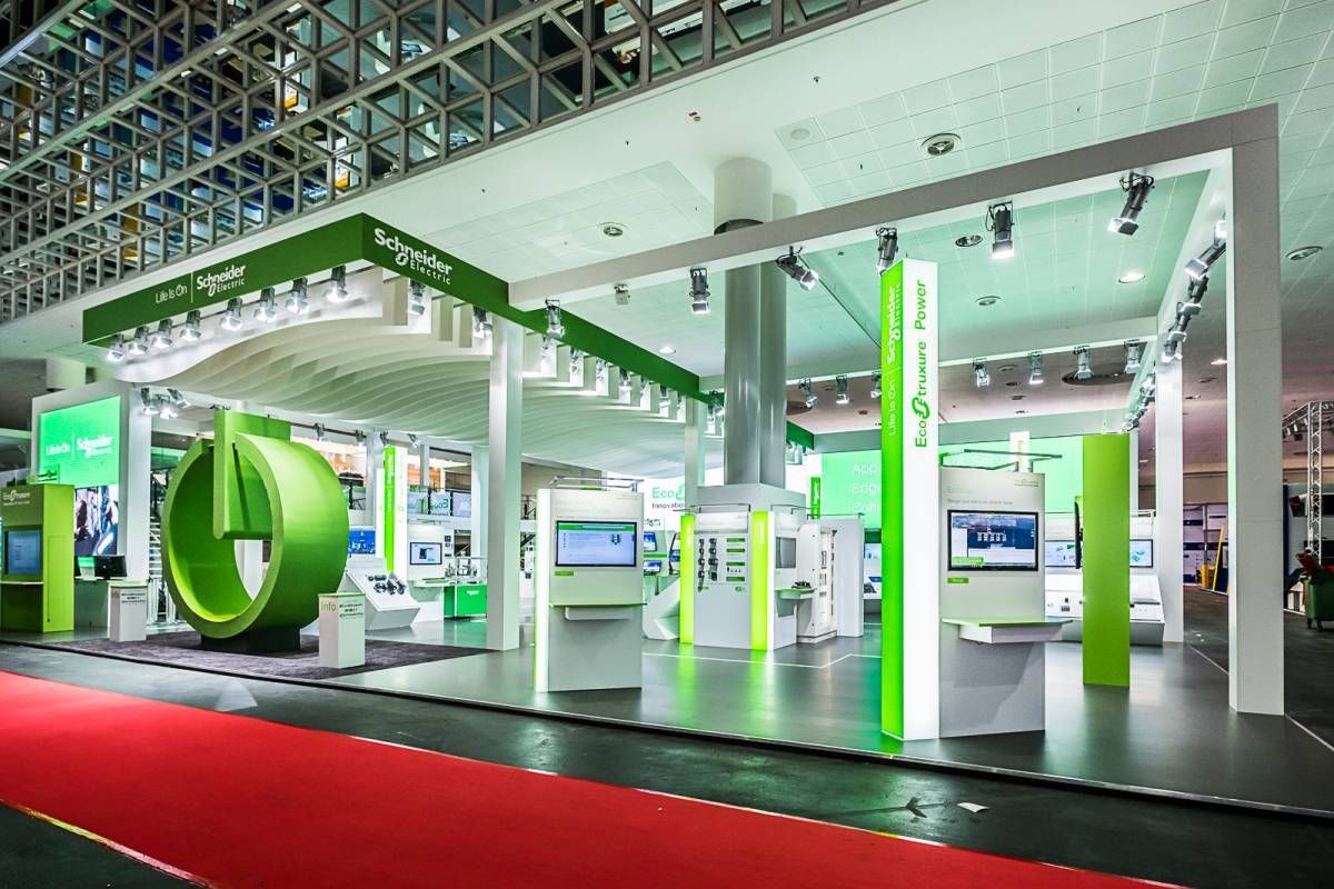 Messestand Schneider Electric