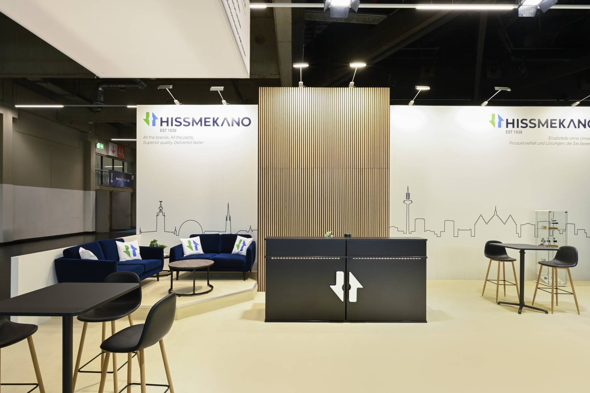 Hissmekano Messestand umgesetzt von Rappenglitz