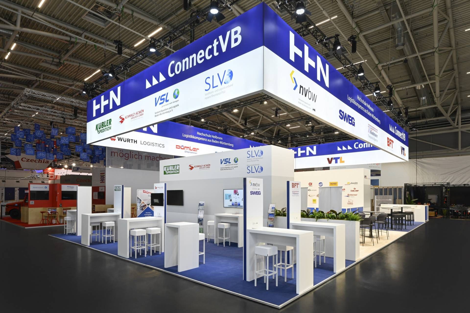 HHN ConnectVB Messestand Transport Logistic 2025