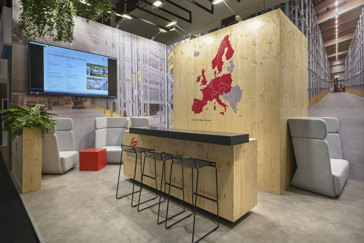 Messestand BEOS Transport Logistik