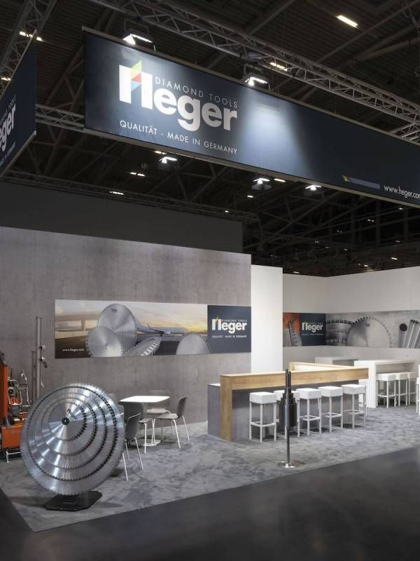 Heger Messestand