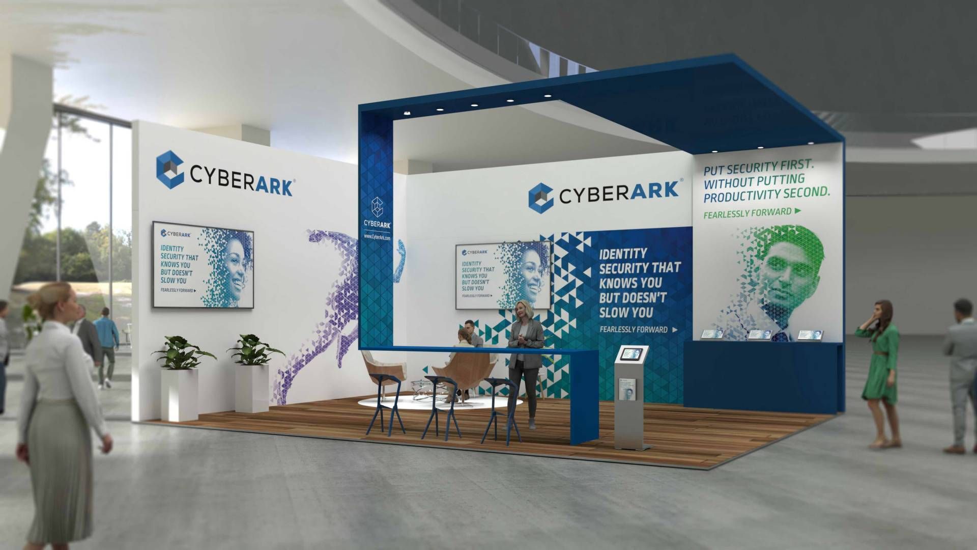 Messestand Cyberark