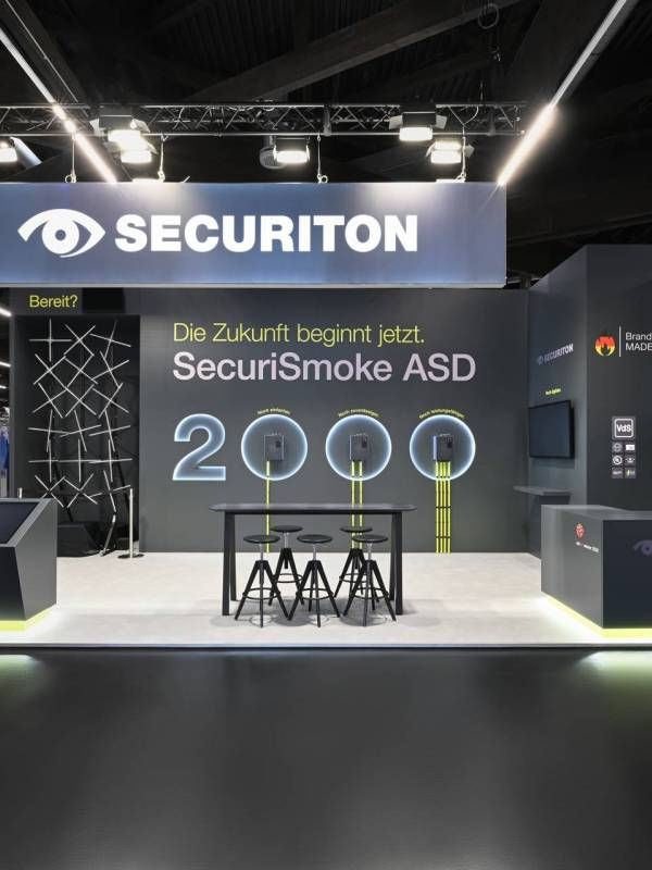 SECURITON Deutschland Messestand