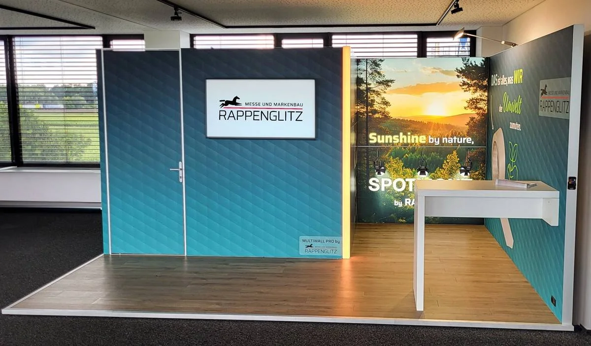 Nachhaltiger Messestand von Rappenglitz Messebau 