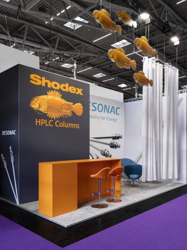 Shodex & Resonac Exhibition Stand