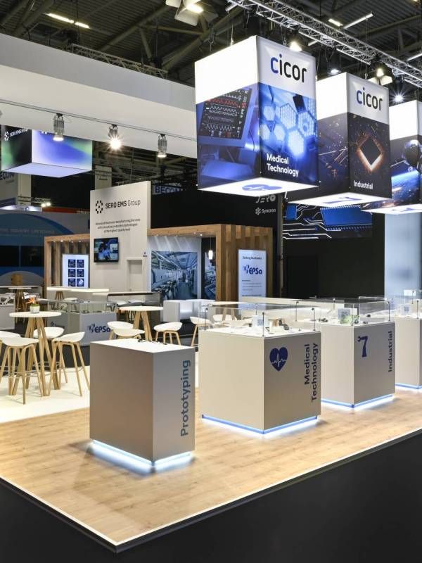 Cicor Messestand