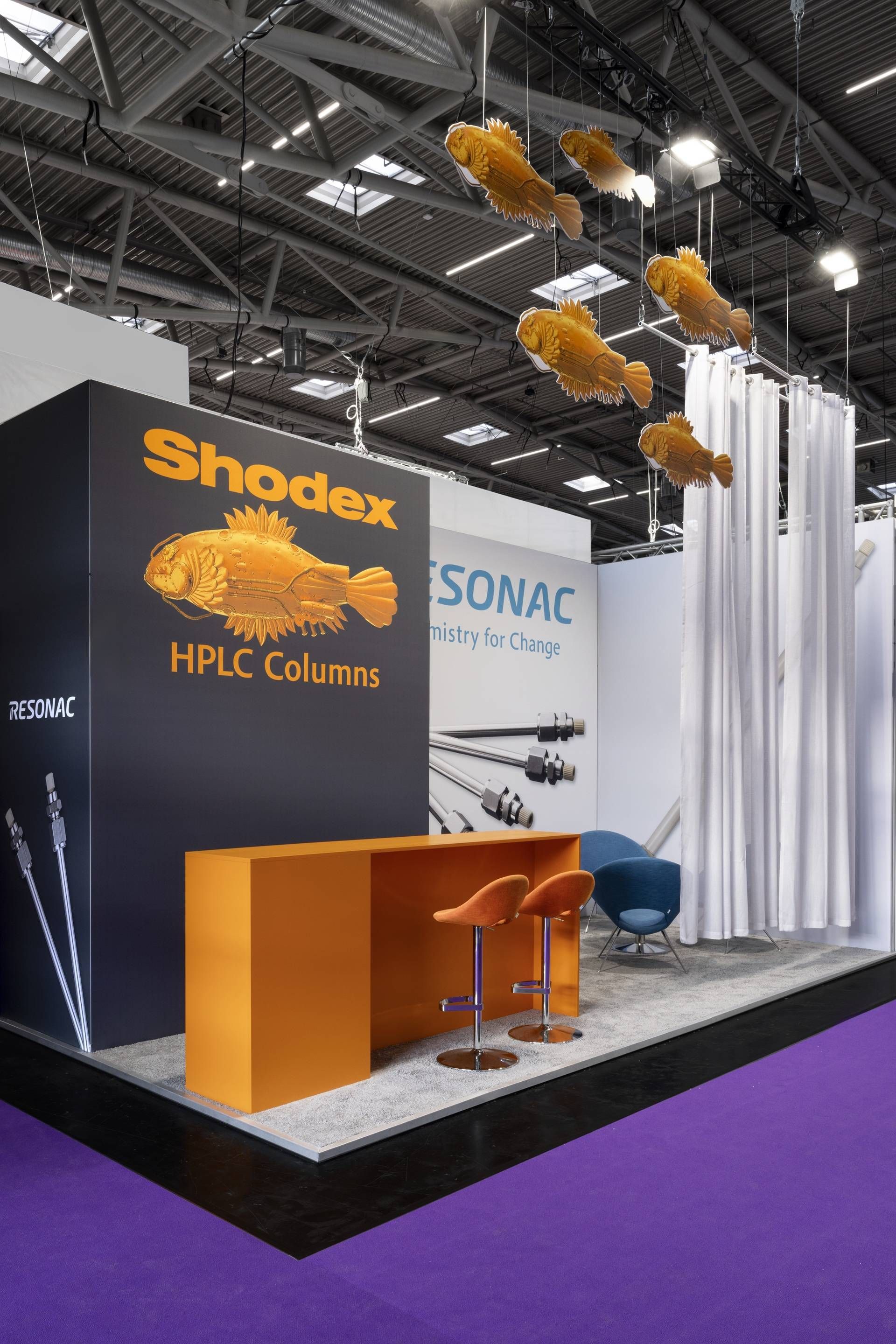 Shodex & Resonac Messestand umgesetzt von Rappenglitz